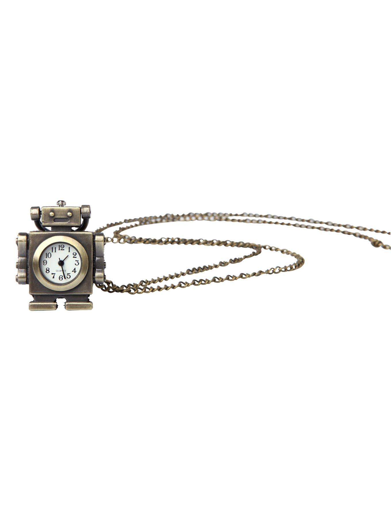 LOVEsick Robot Watch Necklace, , hi-res