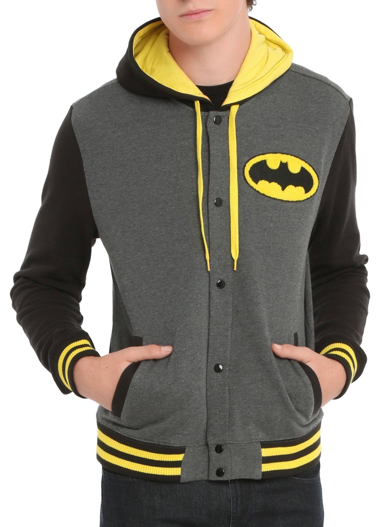 DC Comics Batman Varsity Hoodie | Hot Topic