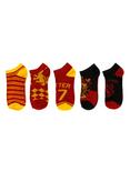 Harry Potter Gryffindor No-Show Socks 5 Pair, , hi-res