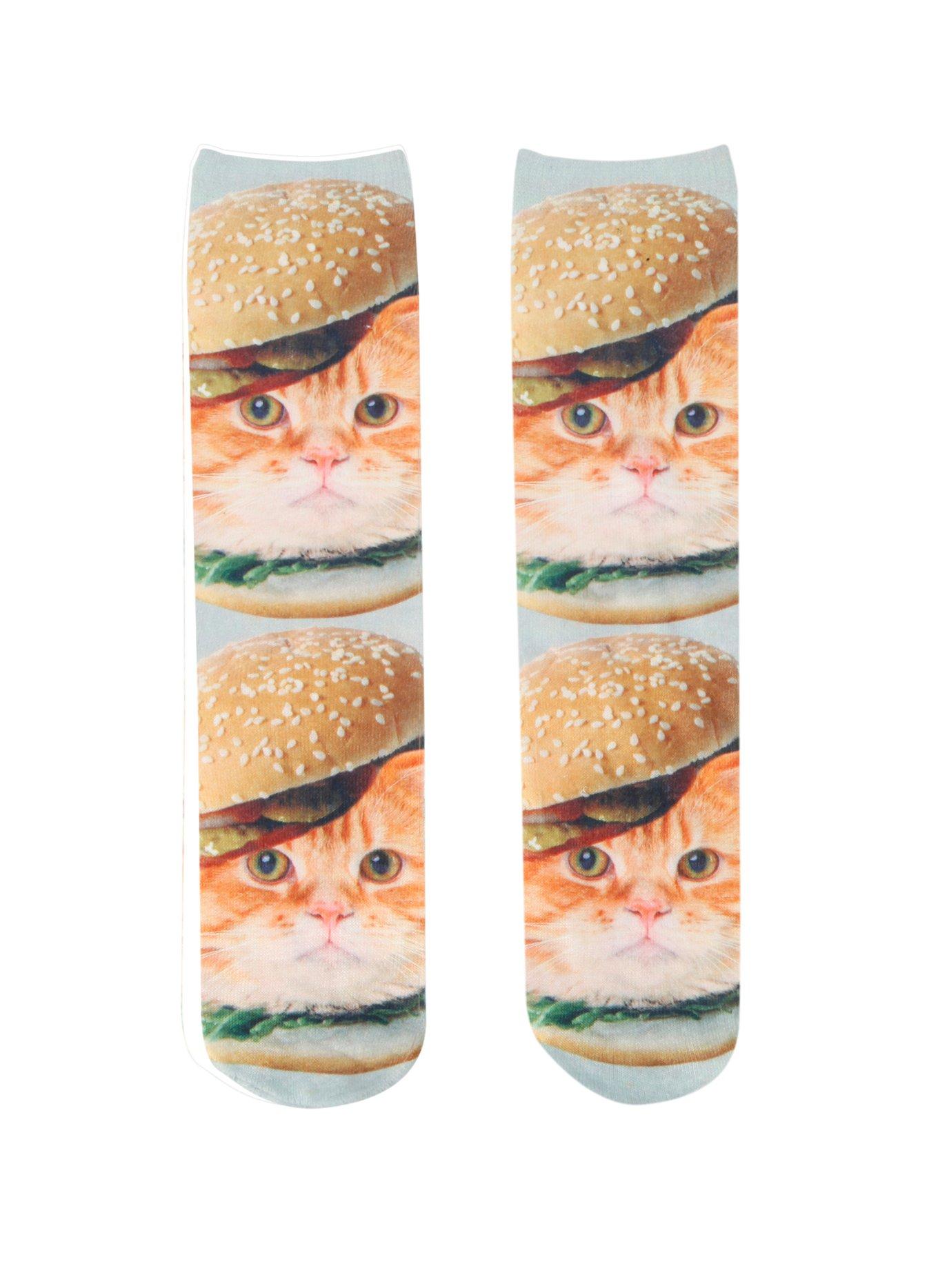 RUDE Cat Burger Ankle Socks, , hi-res