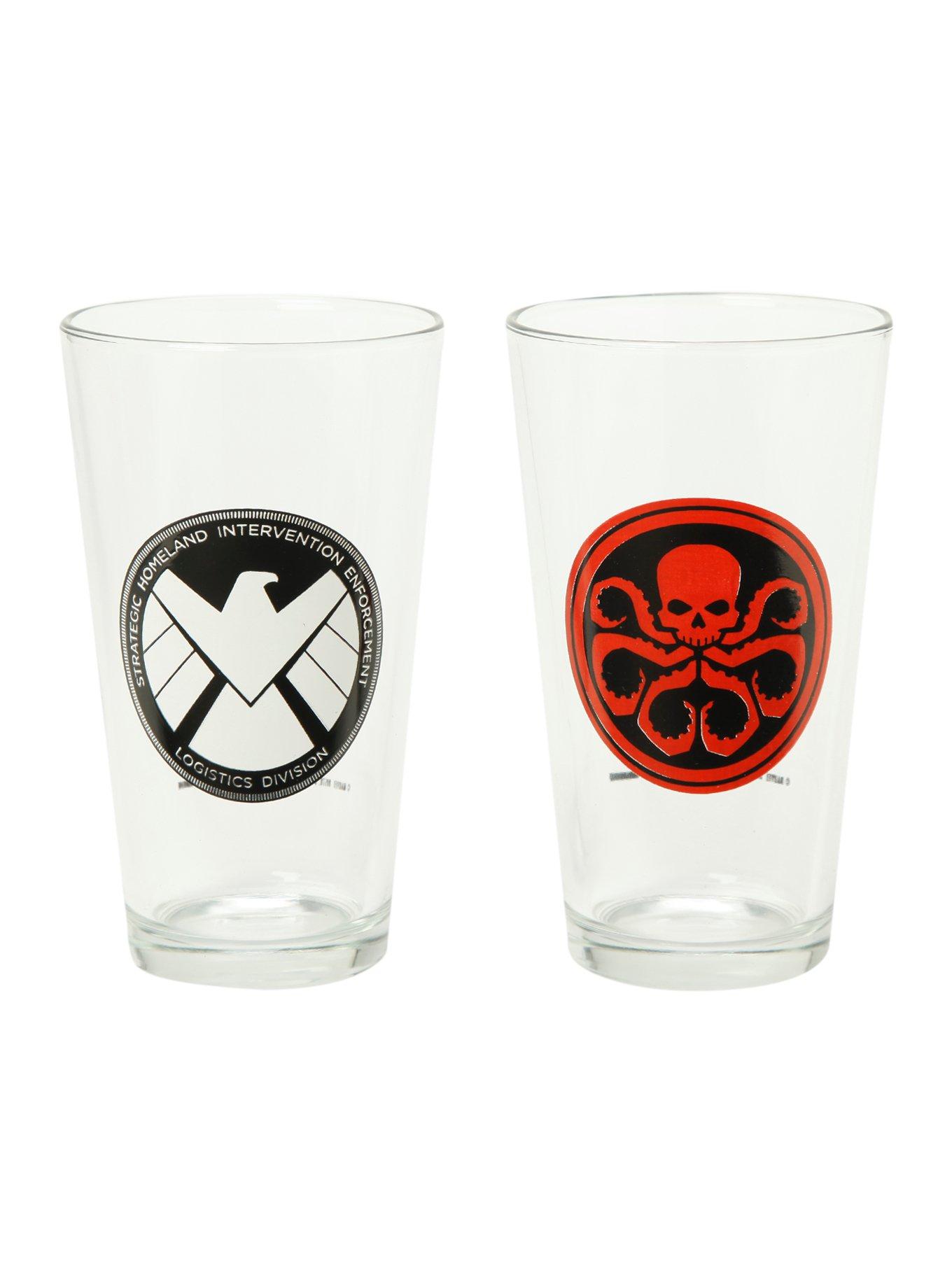 Marvel Agents Of S.H.I.E.L.D. Pint Glasses Set, , hi-res