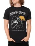 Crown The Empire Welcome To The Resistance T-Shirt, BLACK, hi-res