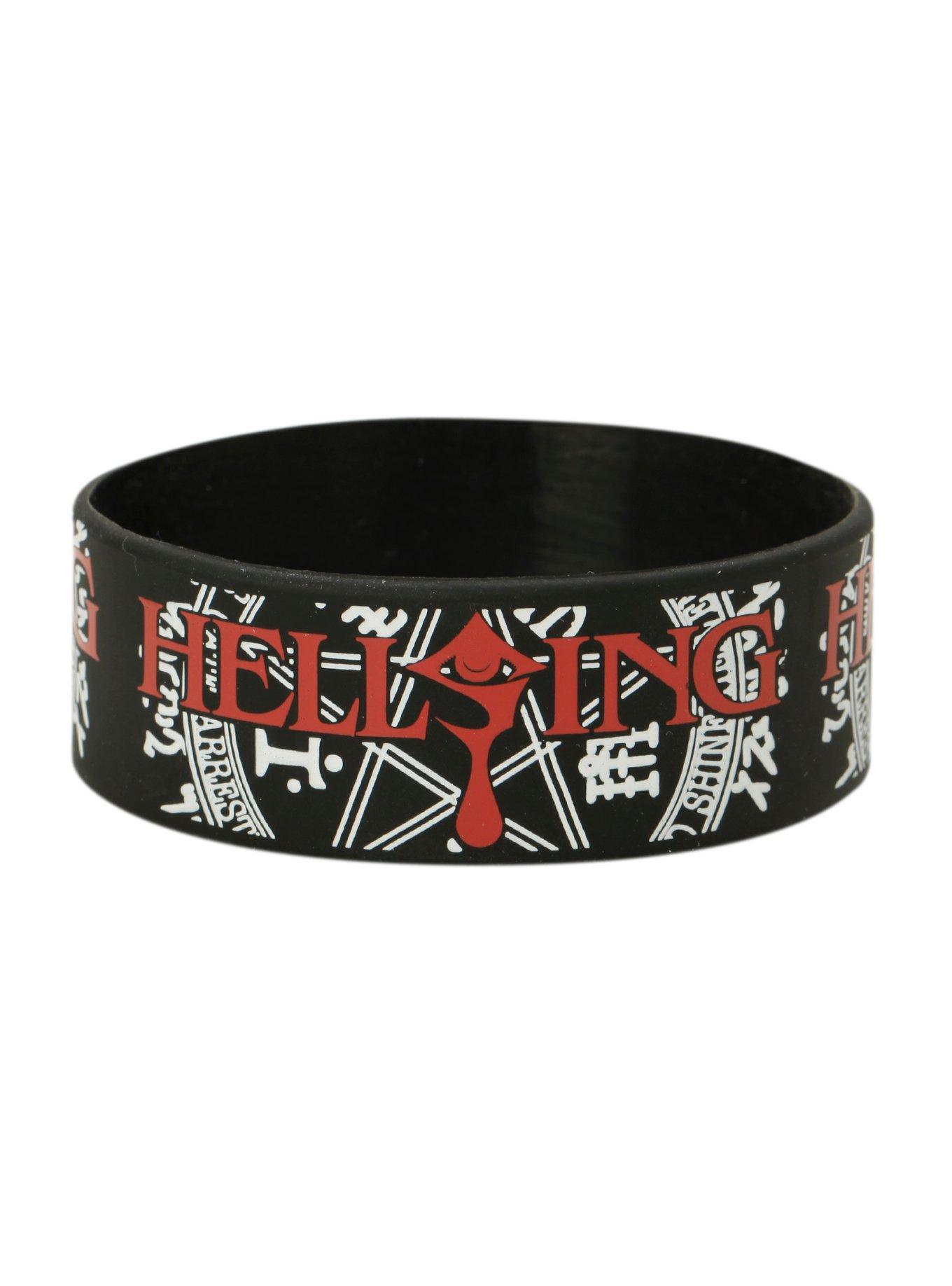 Hellsing Logo Rubber Bracelet, , hi-res
