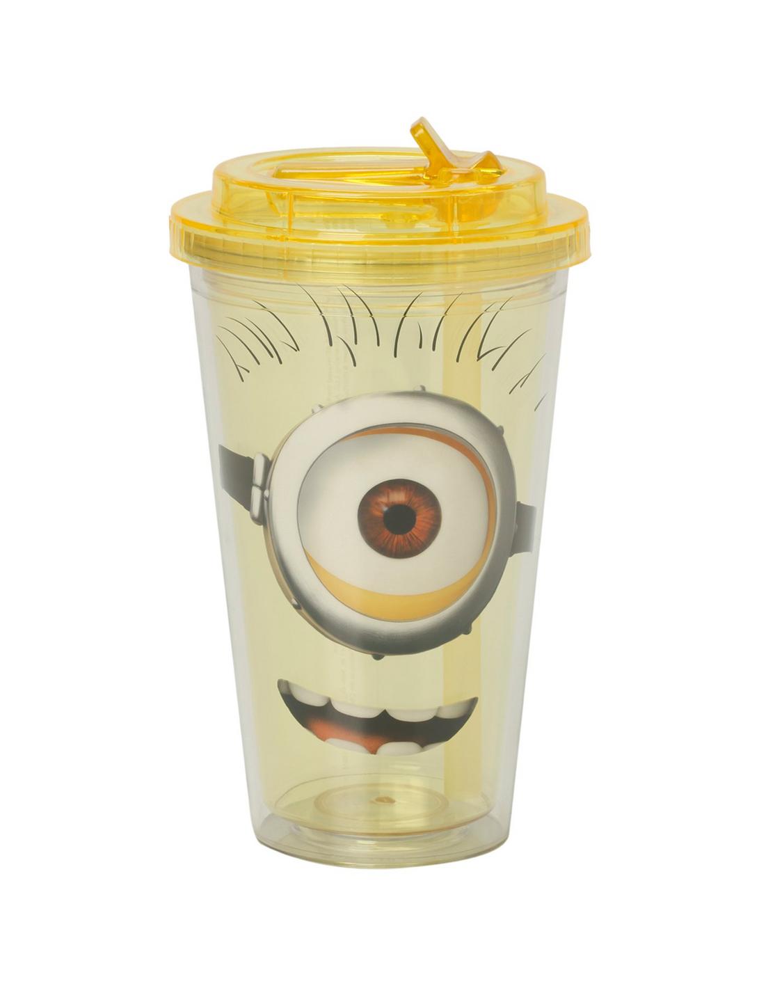 Despicable Me Minion Flip Straw Acrylic Travel Cup, , hi-res