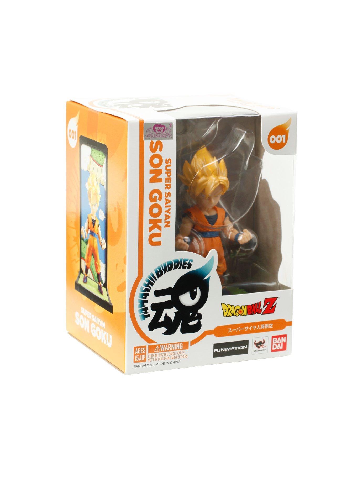Tamashii Buddies Dragon Ball Z Super Saiyan Son Goku Action Figure, , hi-res