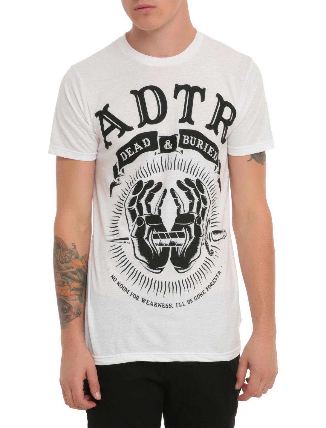 A Day To Remember Dead & Buried T-Shirt, WHITE, hi-res