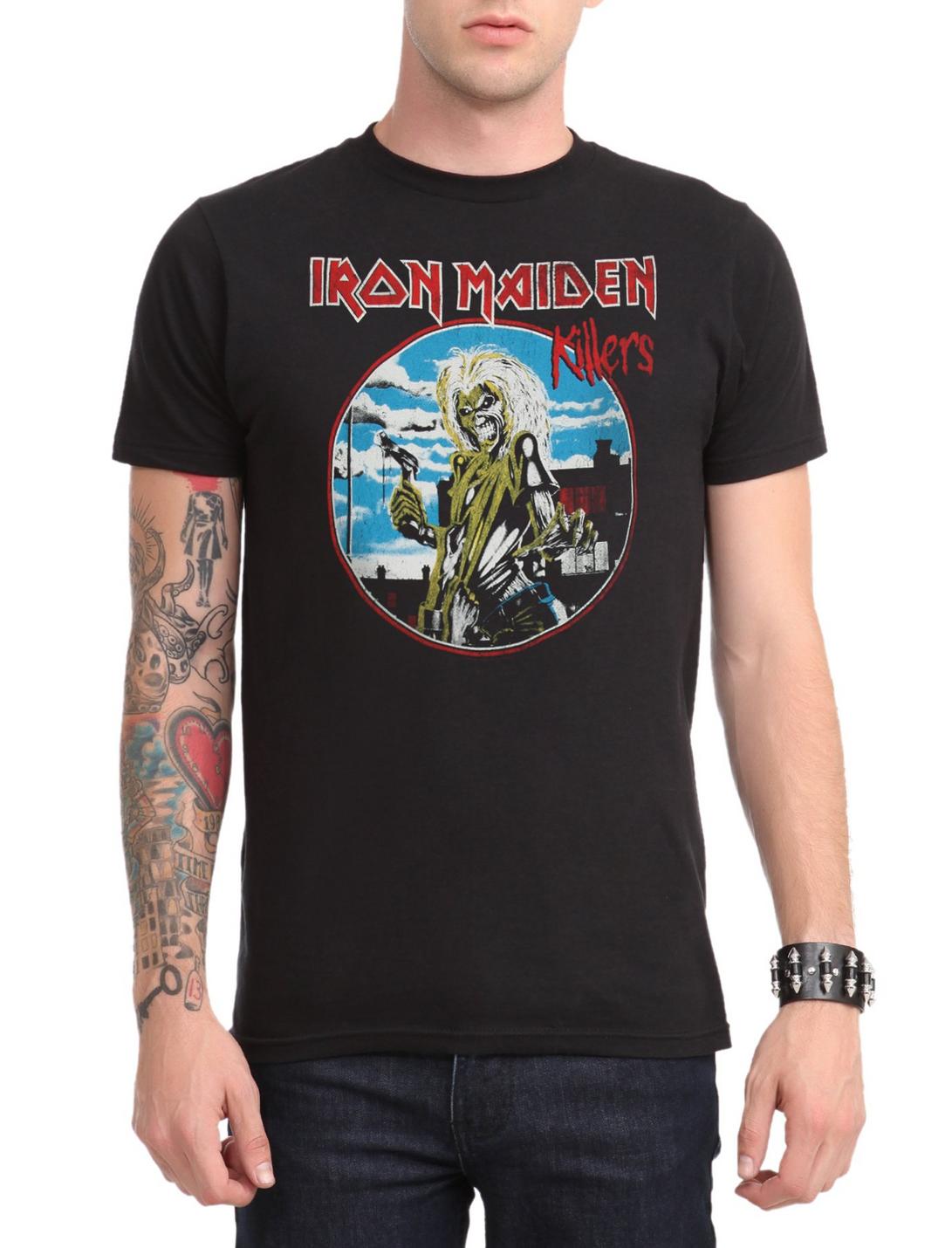 Iron Maiden Vintage Killers T-Shirt | Hot Topic
