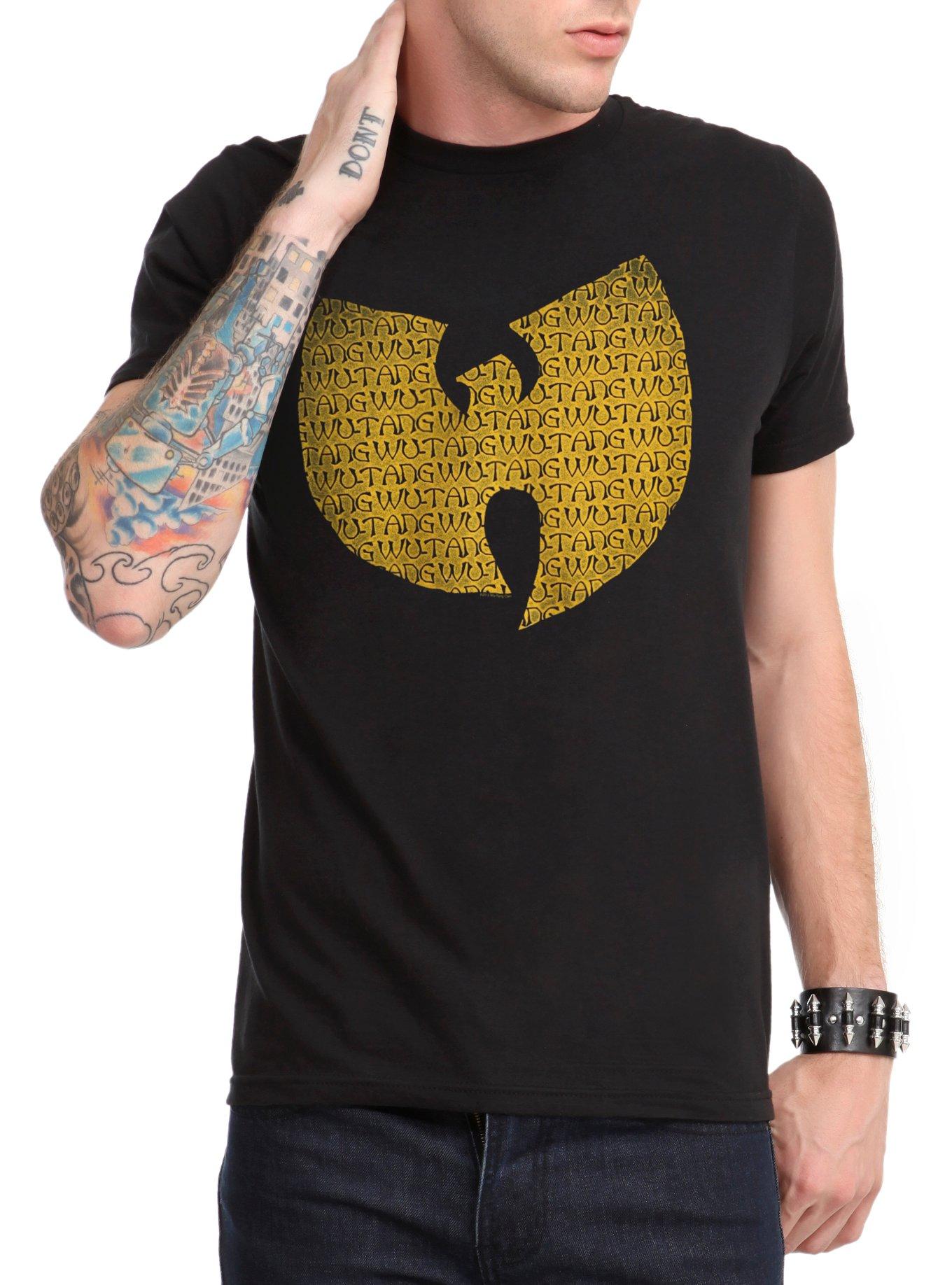 Wu Tang Clan T Shirt Katana Logo nieuw Officieel Unisex Blauw