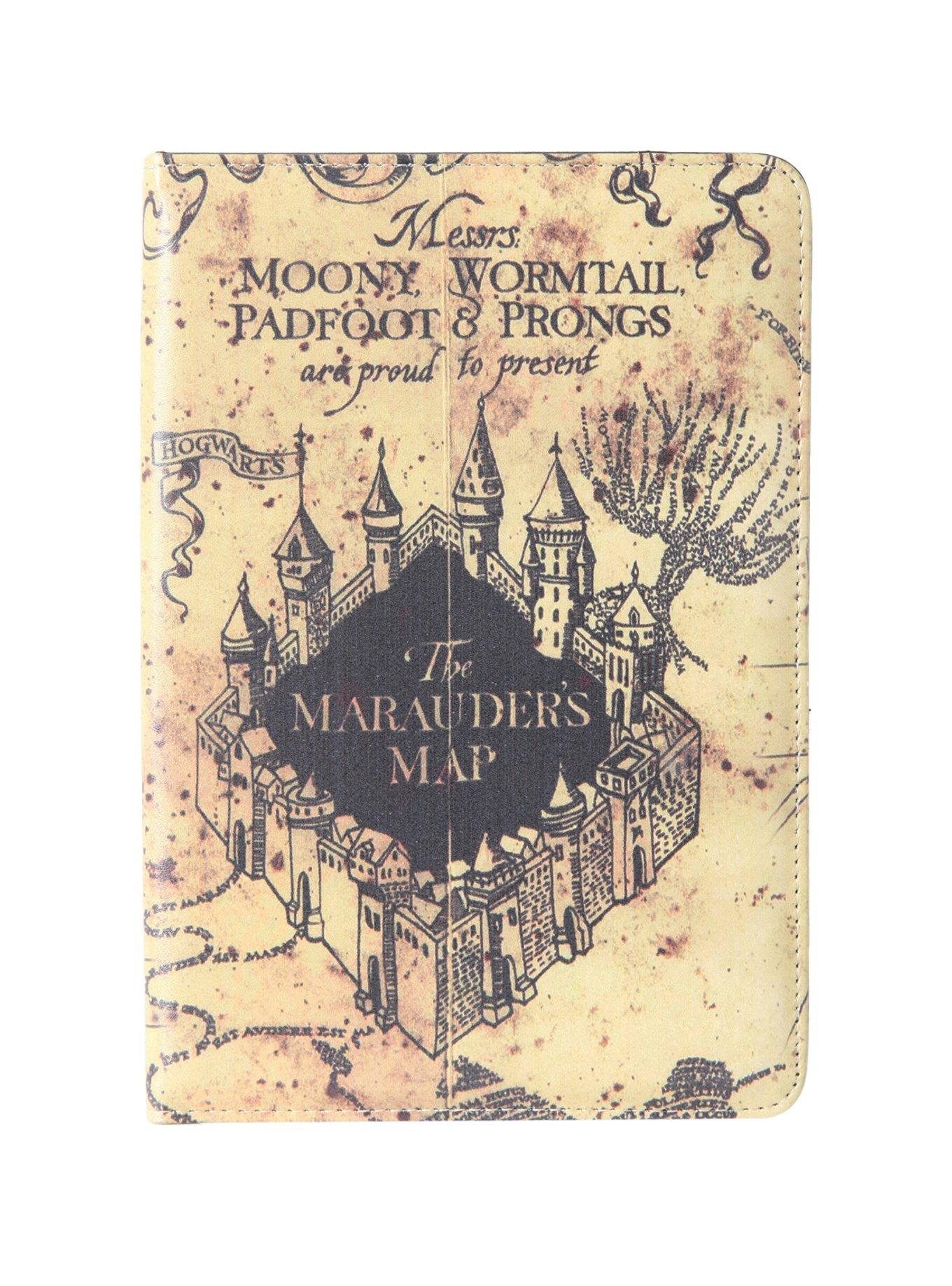 Harry Potter The Marauders Map Glasses Case