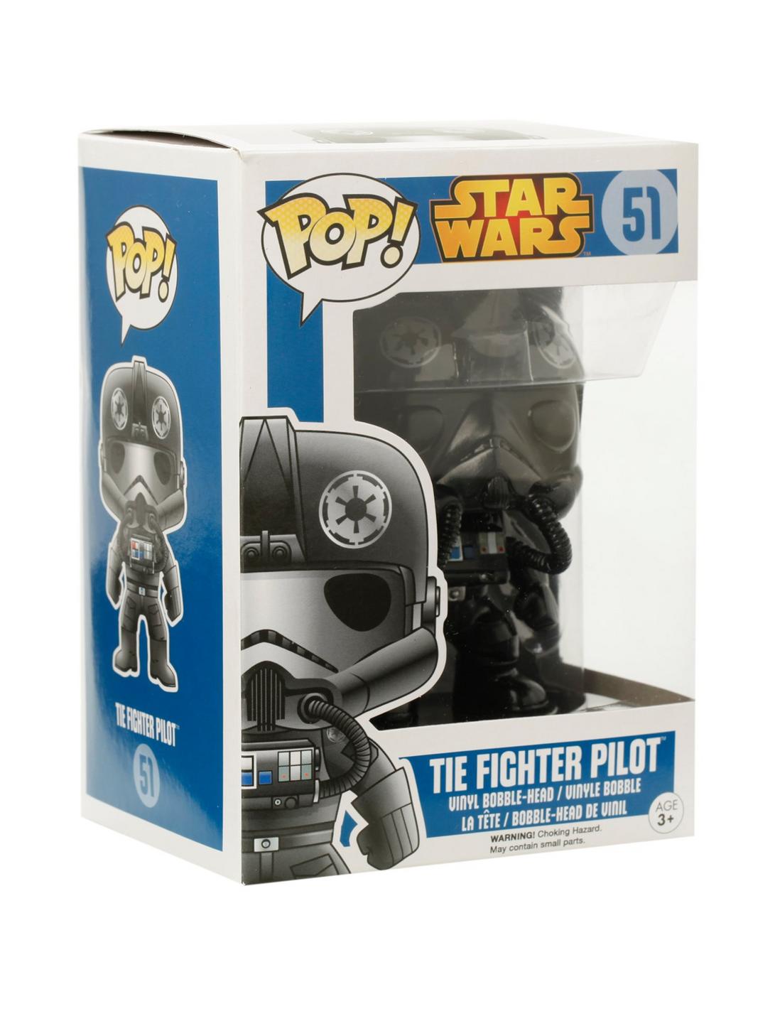 Star Wars Pop! Tie Fighter Pilot Vinyl Bobble-Head, , hi-res