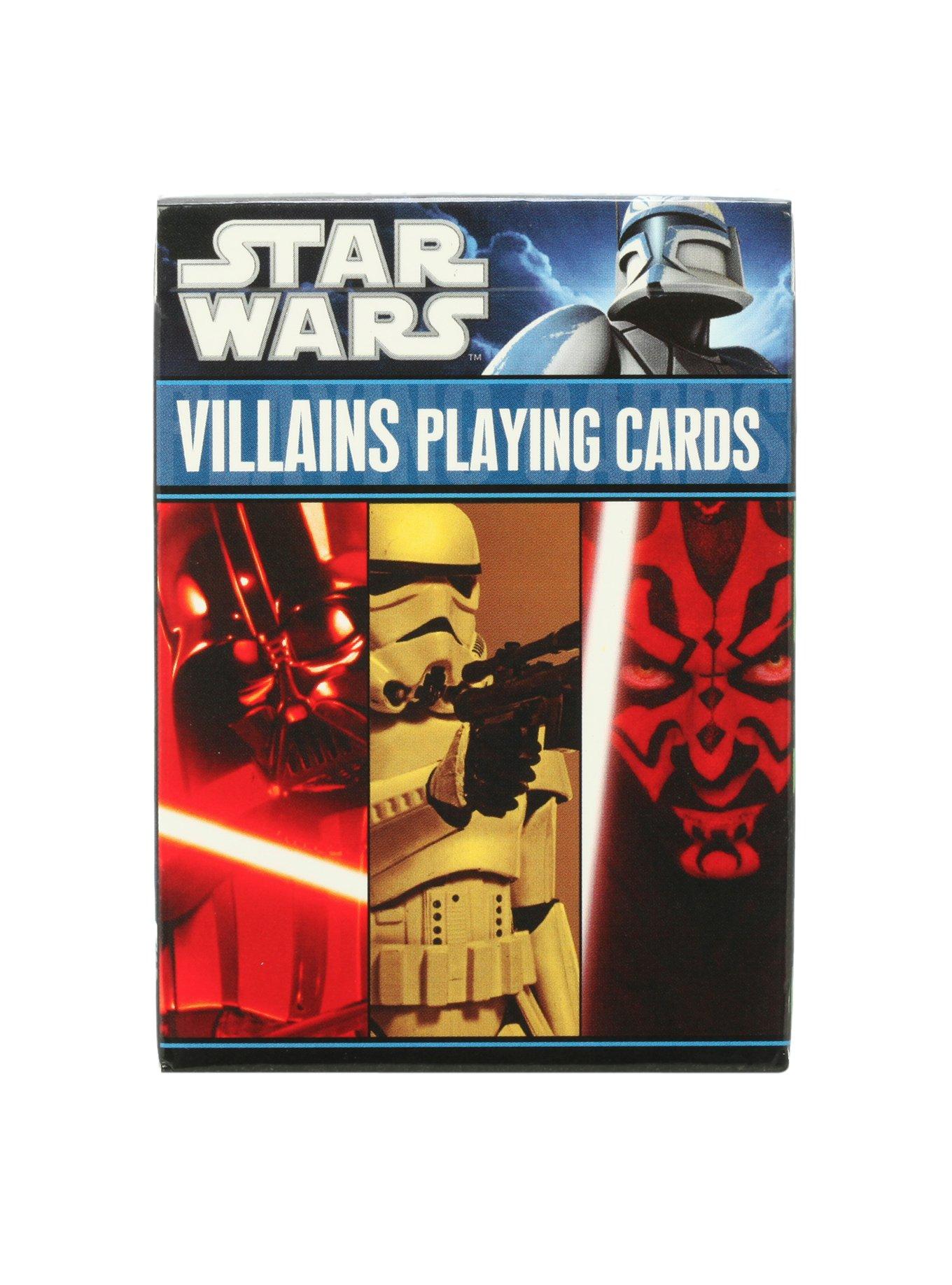 Star Wars Villains Playing Cards, , hi-res