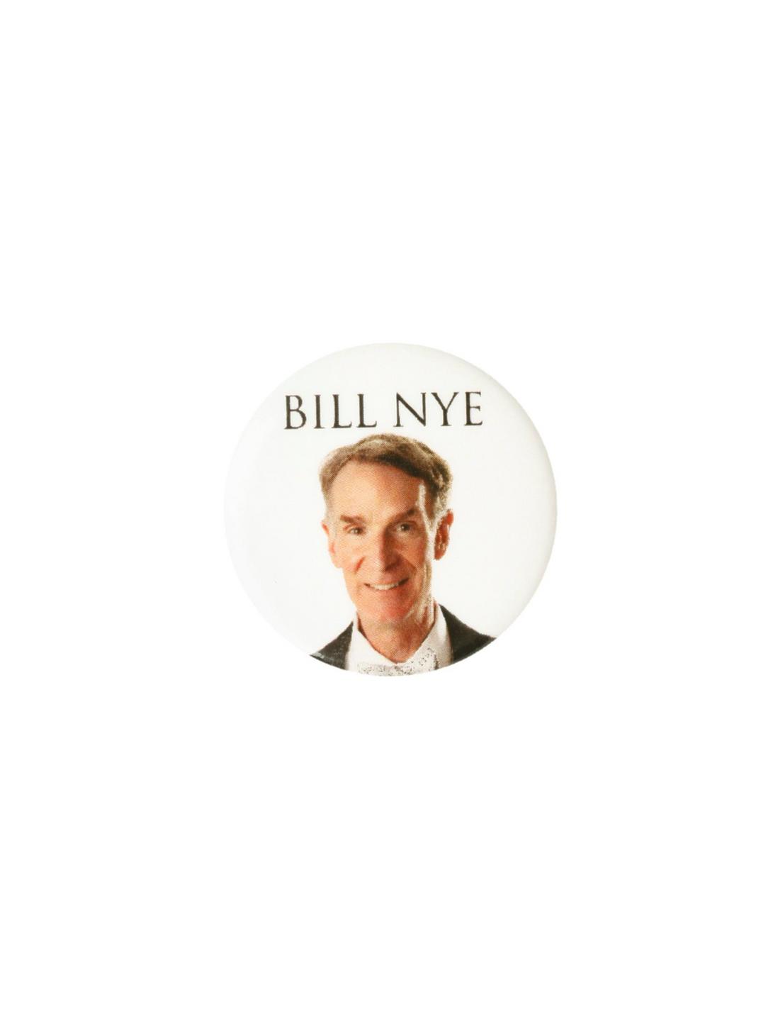 Bill Nye Face Pin, , hi-res