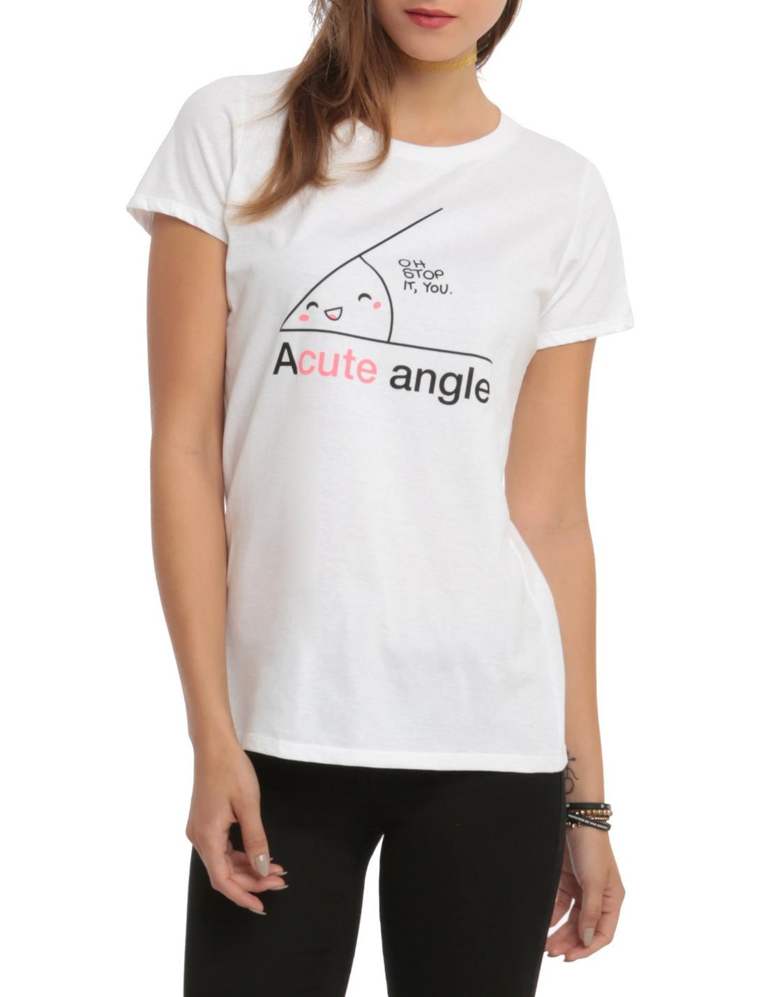 Acute Angle Girls T-Shirt, WHITE, hi-res