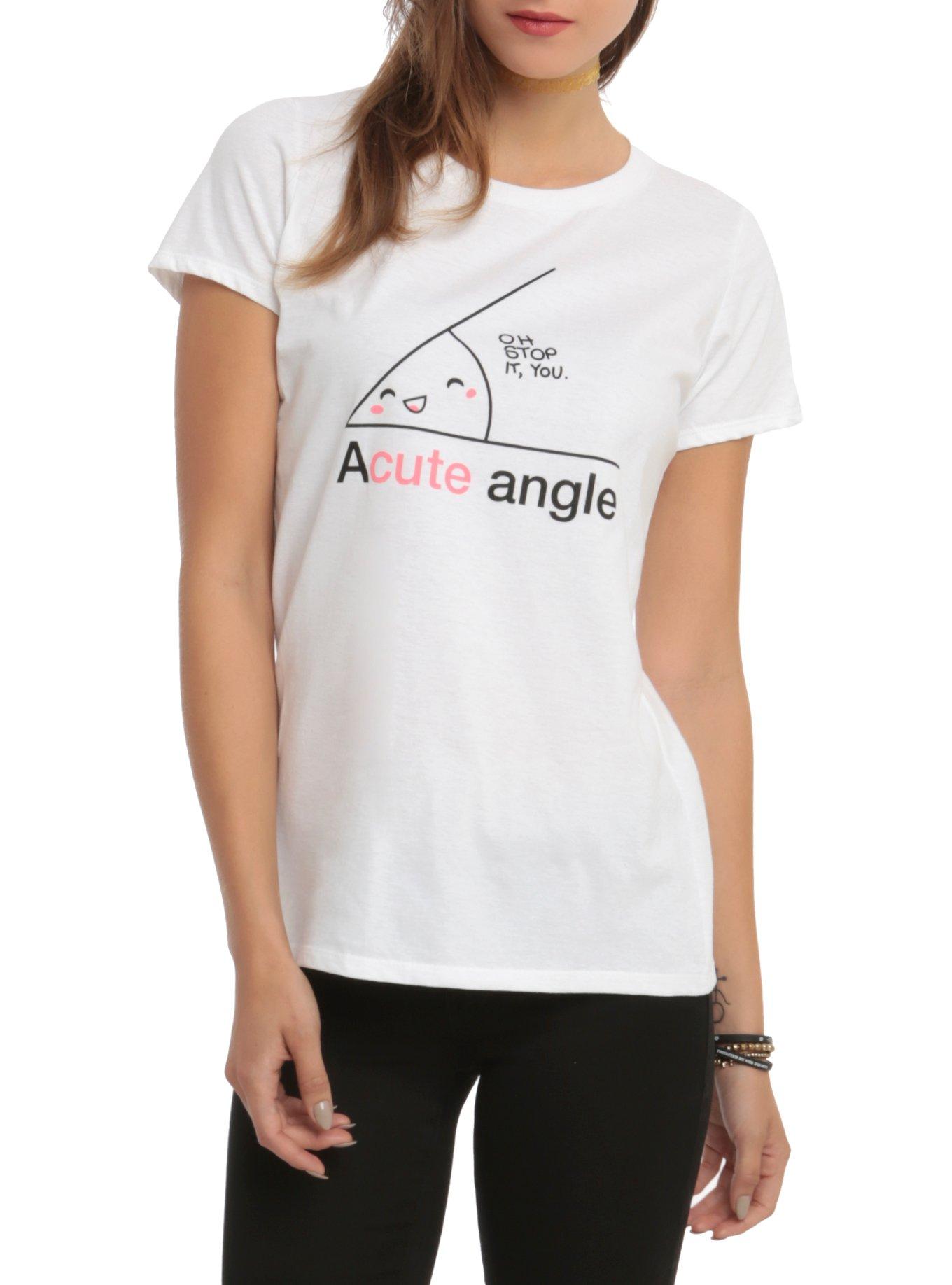 Acute Angle Girls T-Shirt, WHITE, hi-res