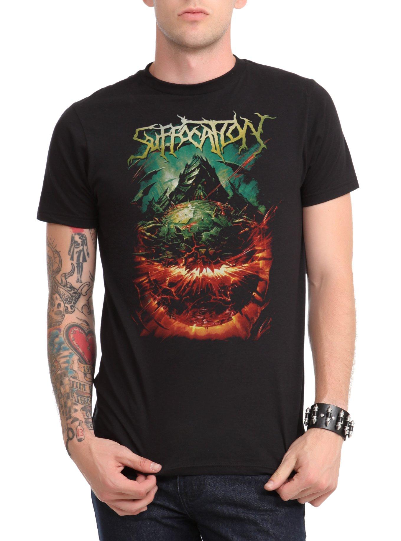 Suffocation Bedlam T-Shirt, BLACK, hi-res