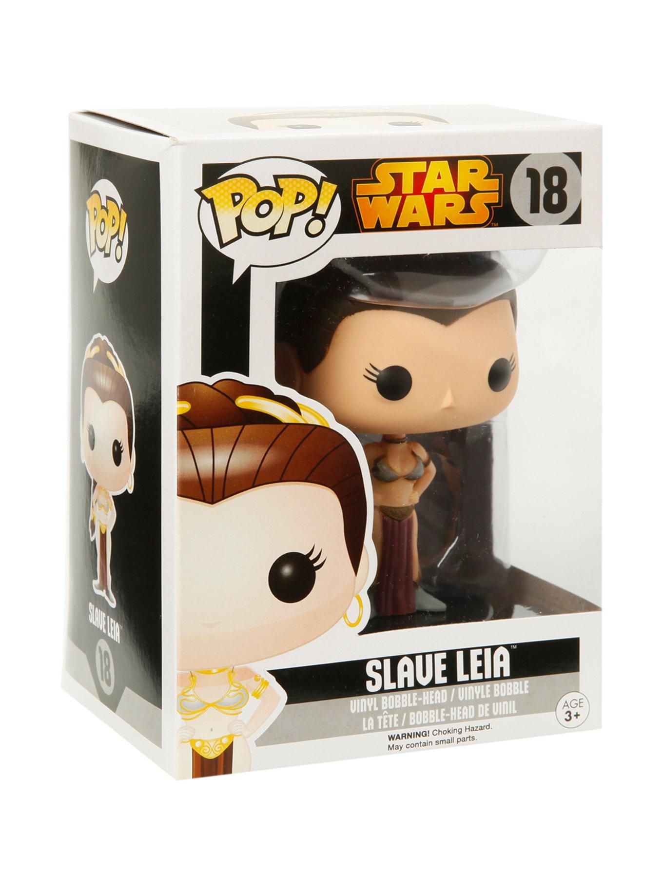 Funko Star Wars Pop! Slave Leia Vinyl Bobble-Head, , hi-res