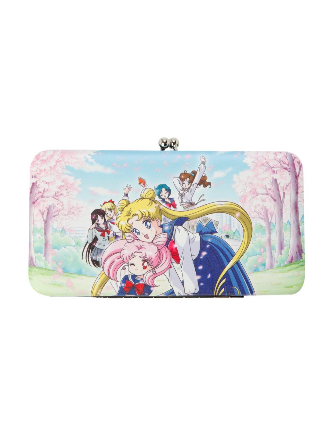 Sailor Moon Group Kisslock Hinge Wallet, , hi-res