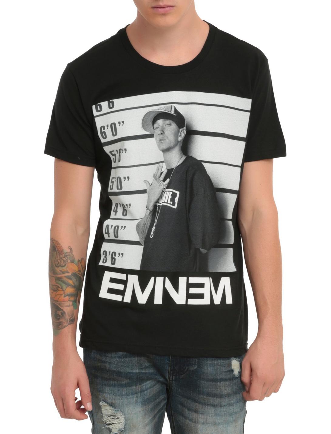 Eminem Mugshot T-Shirt, BLACK, hi-res