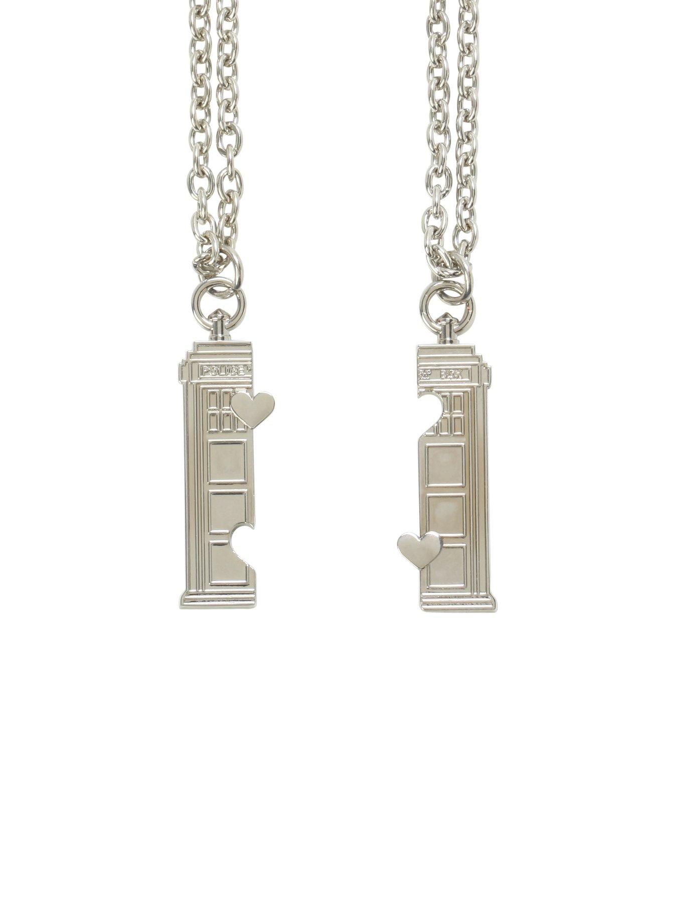 Doctor Who TARDIS Best Friends Necklace Set, , hi-res