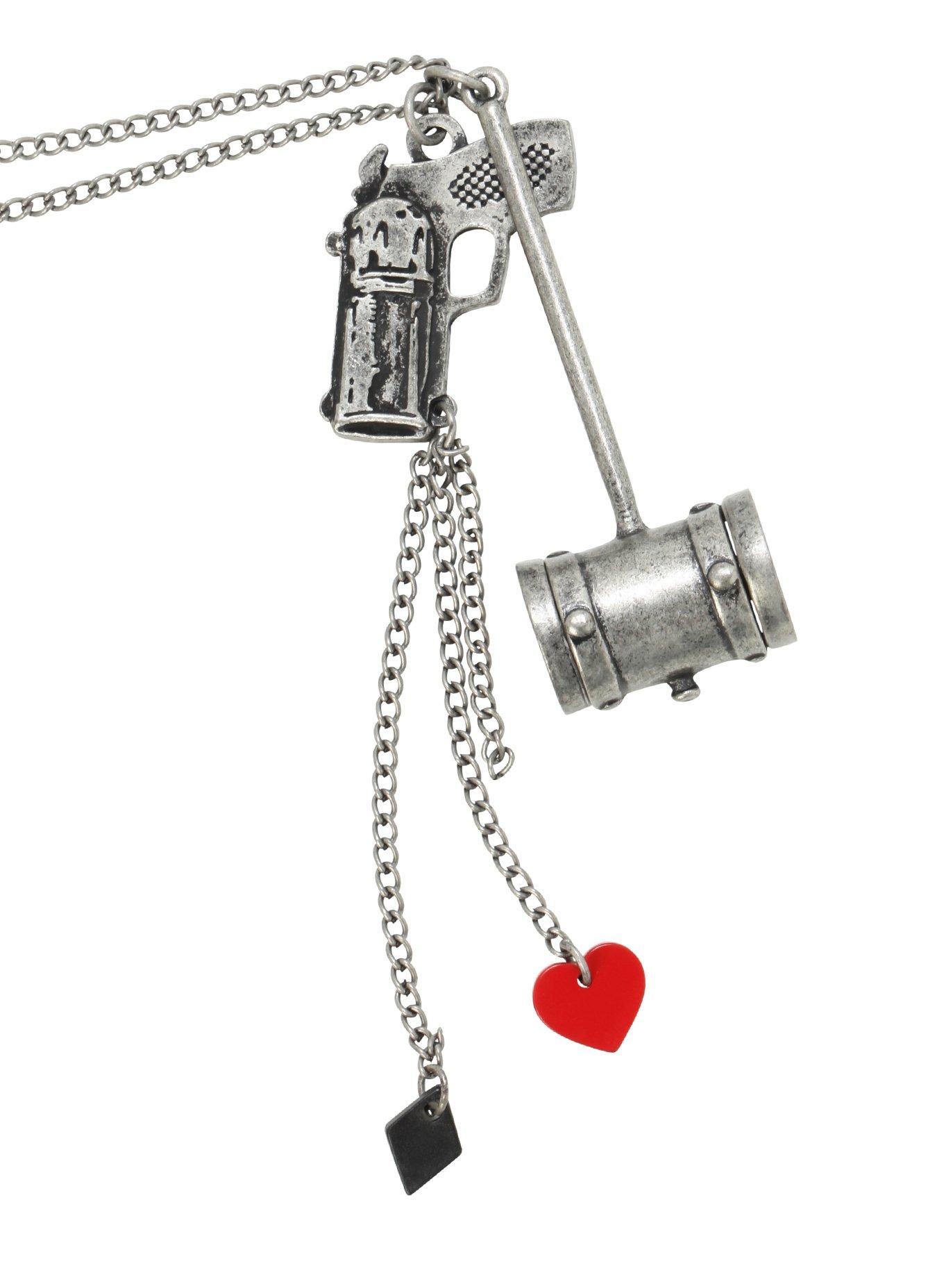DC Comics Harley Quinn Hammer Necklace, , hi-res