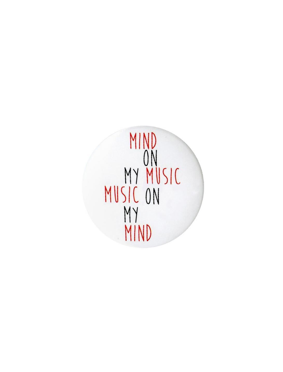 Mind On My Music Pin, , hi-res