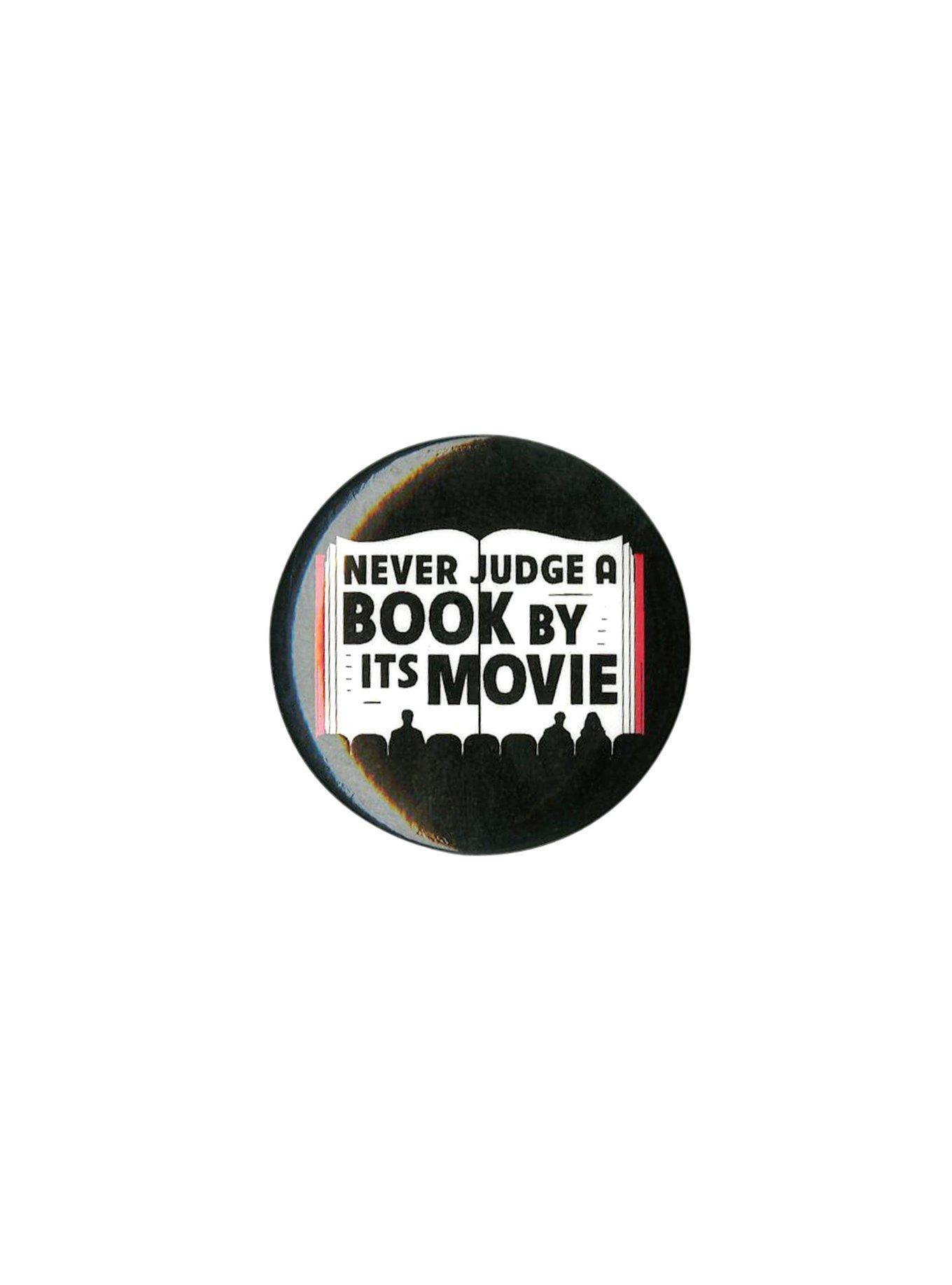 Never Judge A Book By Its Movie Pin, , hi-res
