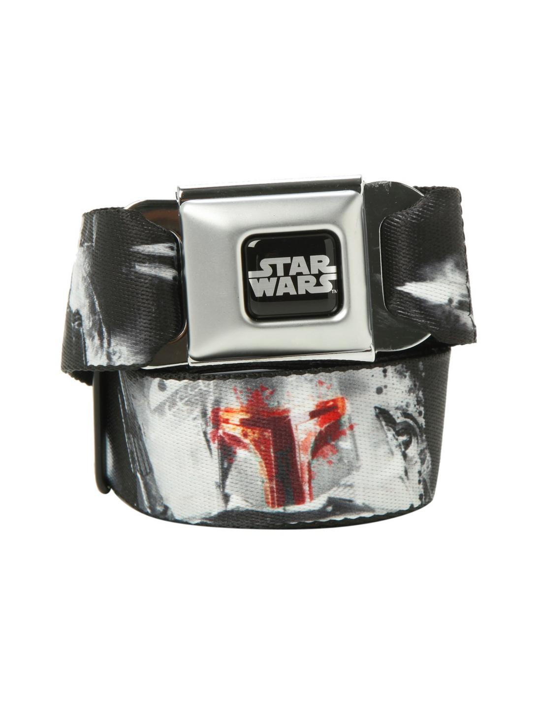 Star Wars Boba Fett Sketch Seat Belt Belt, , hi-res