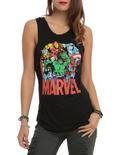 Marvel Avengers Group Girls Muscle Top, BLACK, hi-res