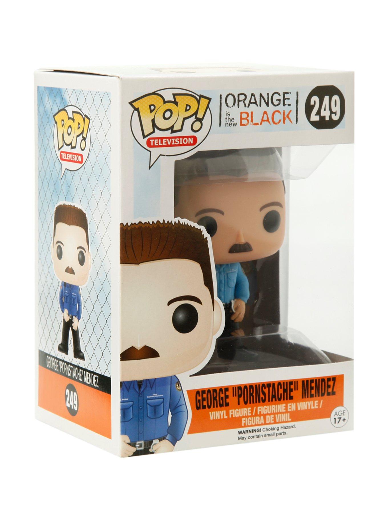 Funko Orange Is The New Black Pop! Television George "Pornstache" Mendez Vinyl Figure, , hi-res