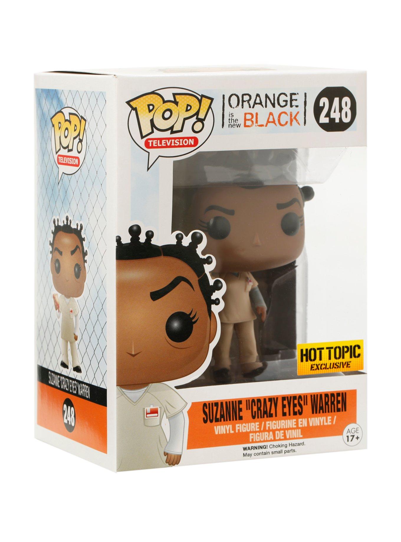 Funko Orange Is The New Black Pop! Television Suzanne "Crazy Eyes" Warren Vinyl Figure Hot Topic Exclusive, , hi-res