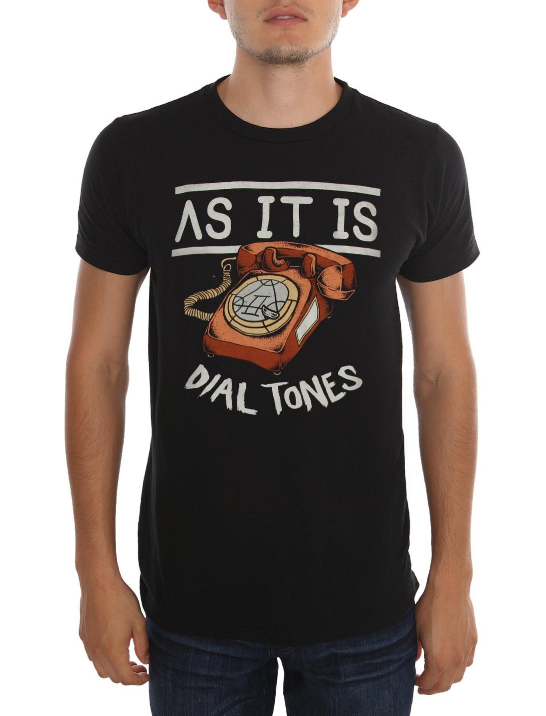 As It Is Dial Tones T-Shirt, BLACK, hi-res