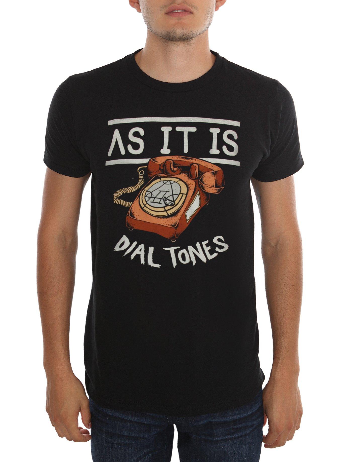 As It Is Dial Tones T-Shirt, BLACK, hi-res