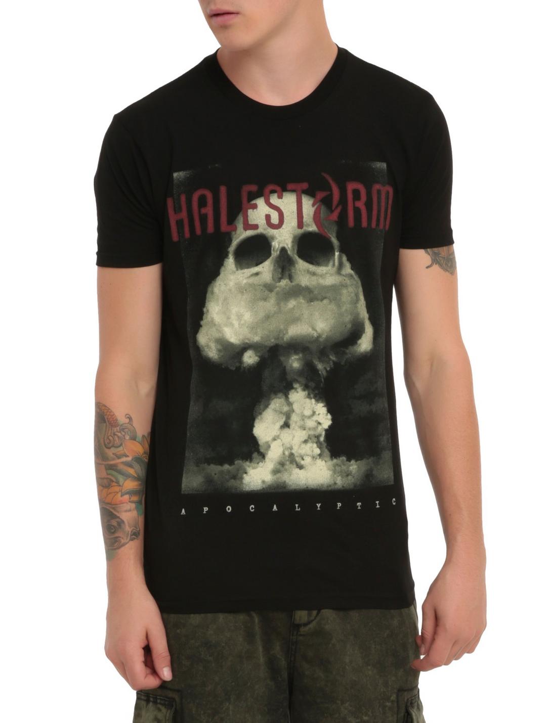 Halestorm Apocalyptic T-Shirt, BLACK, hi-res