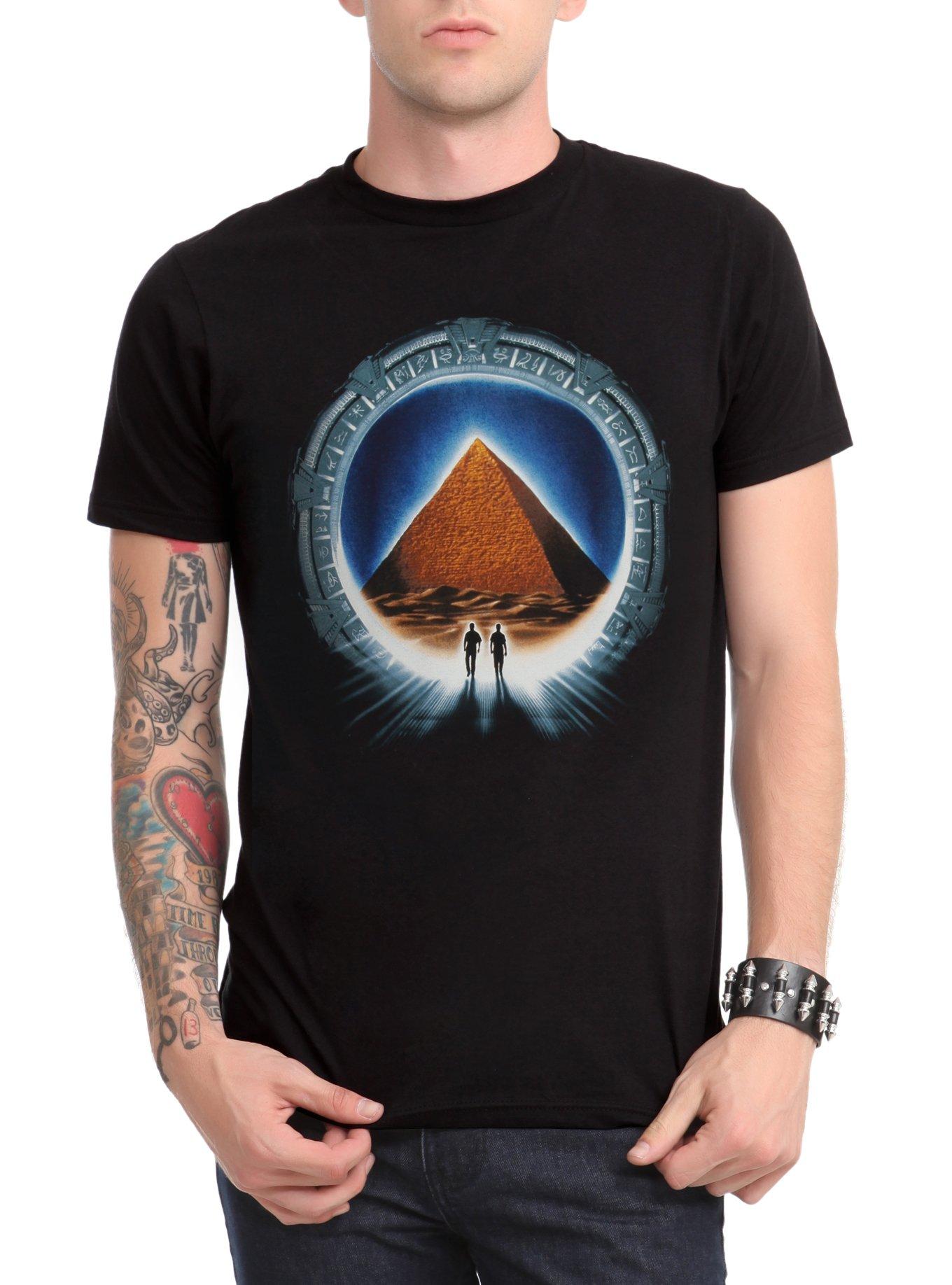 Stargate Pyramid T-Shirt, BLACK, hi-res