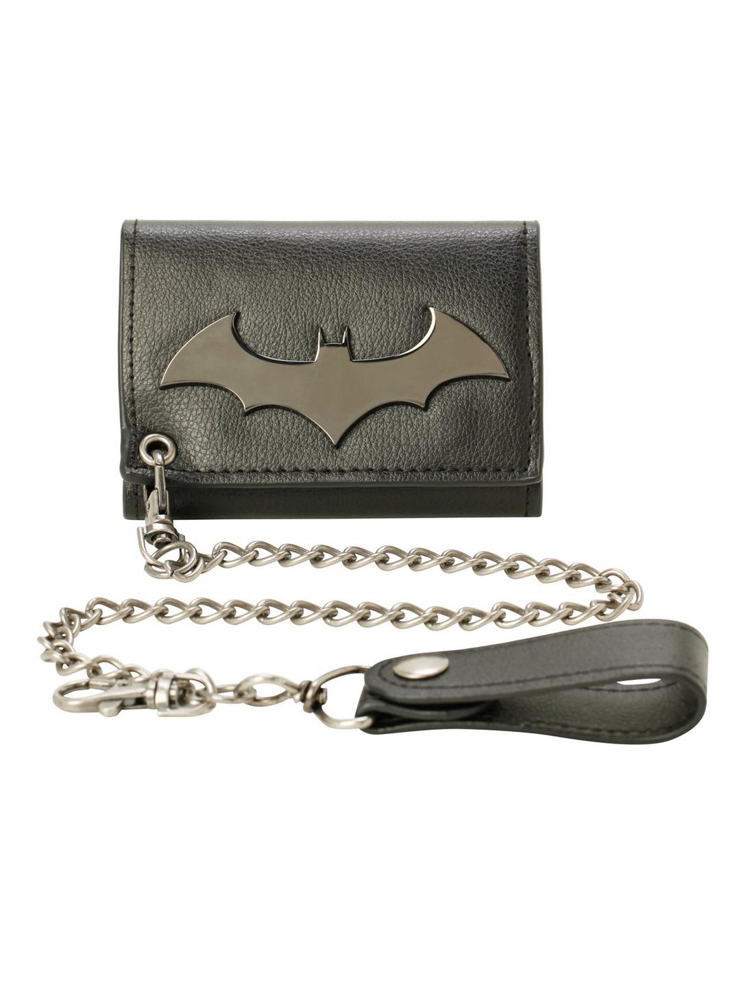 DC Comics Batman Hush Logo Chain Wallet, , hi-res