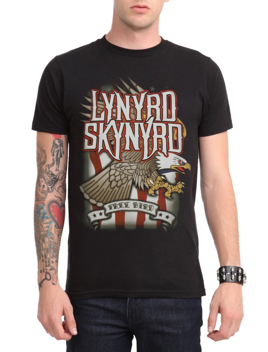 Lynyrd Skynyrd Free Bird T-Shirt, BLACK, hi-res