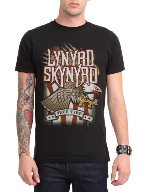 Lynyrd skynyrd free bird t shirt hotsell