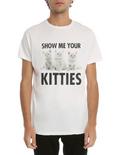 Show Me Your Kitties T-Shirt, BLACK, hi-res