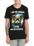 Creator & Destroyer T-Shirt, BLACK, hi-res