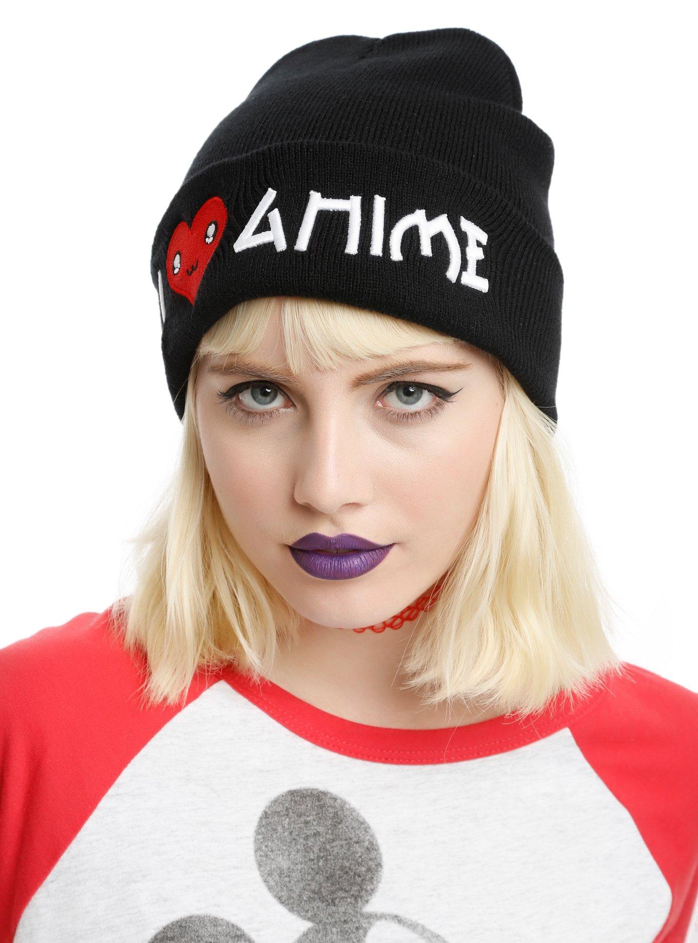 I (Heart) Anime Watchman Beanie, , hi-res