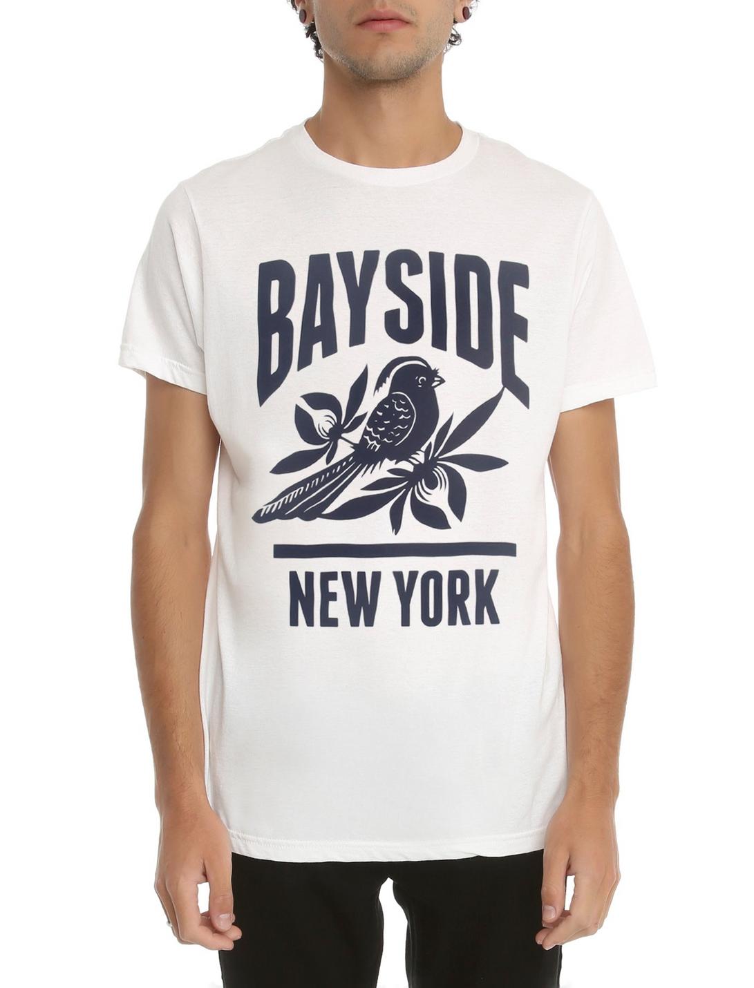 Bayside New York T-Shirt, WHITE, hi-res
