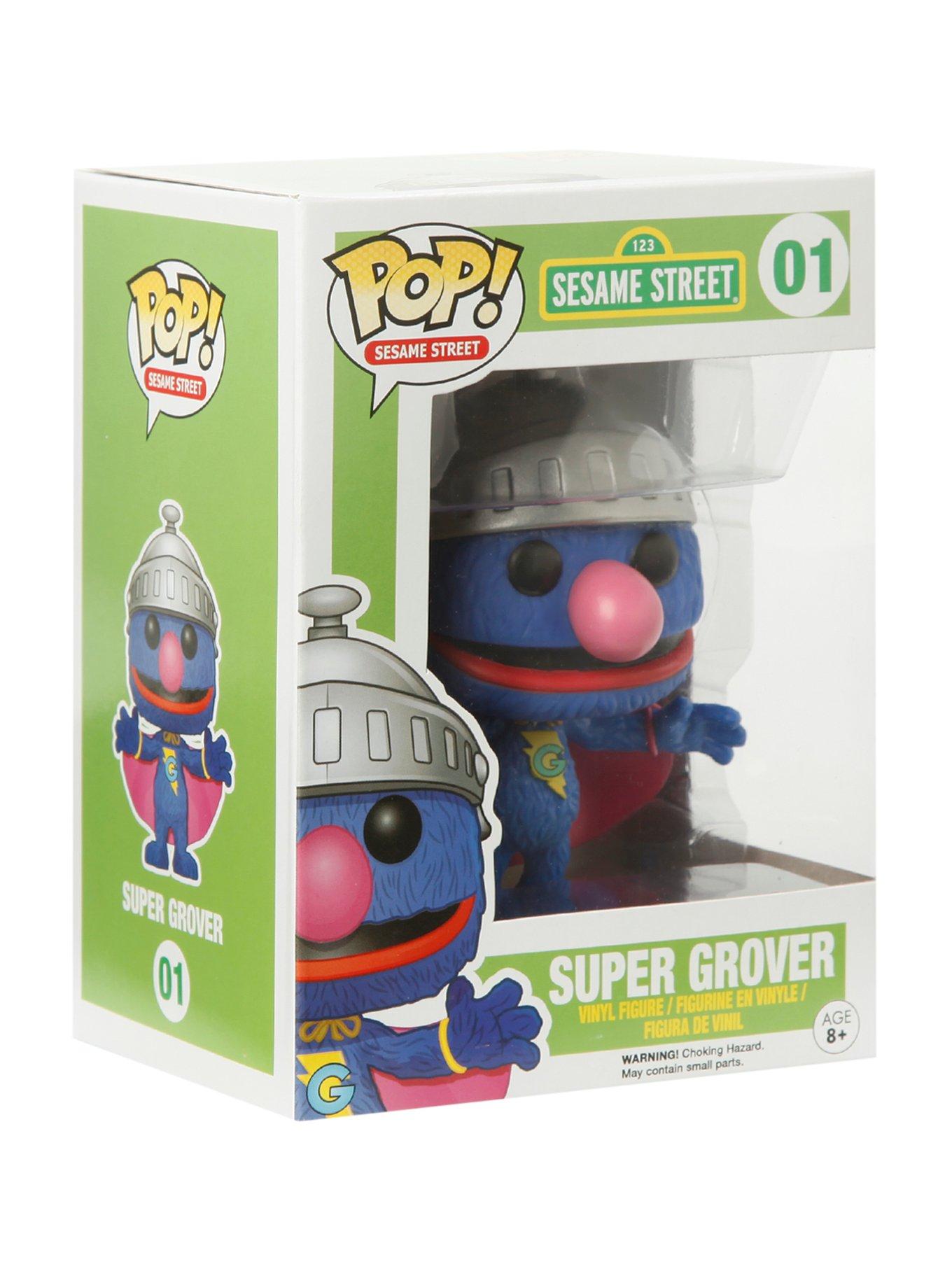 Funko Pop! Sesame Street Super Grover Vinyl Figure, , hi-res