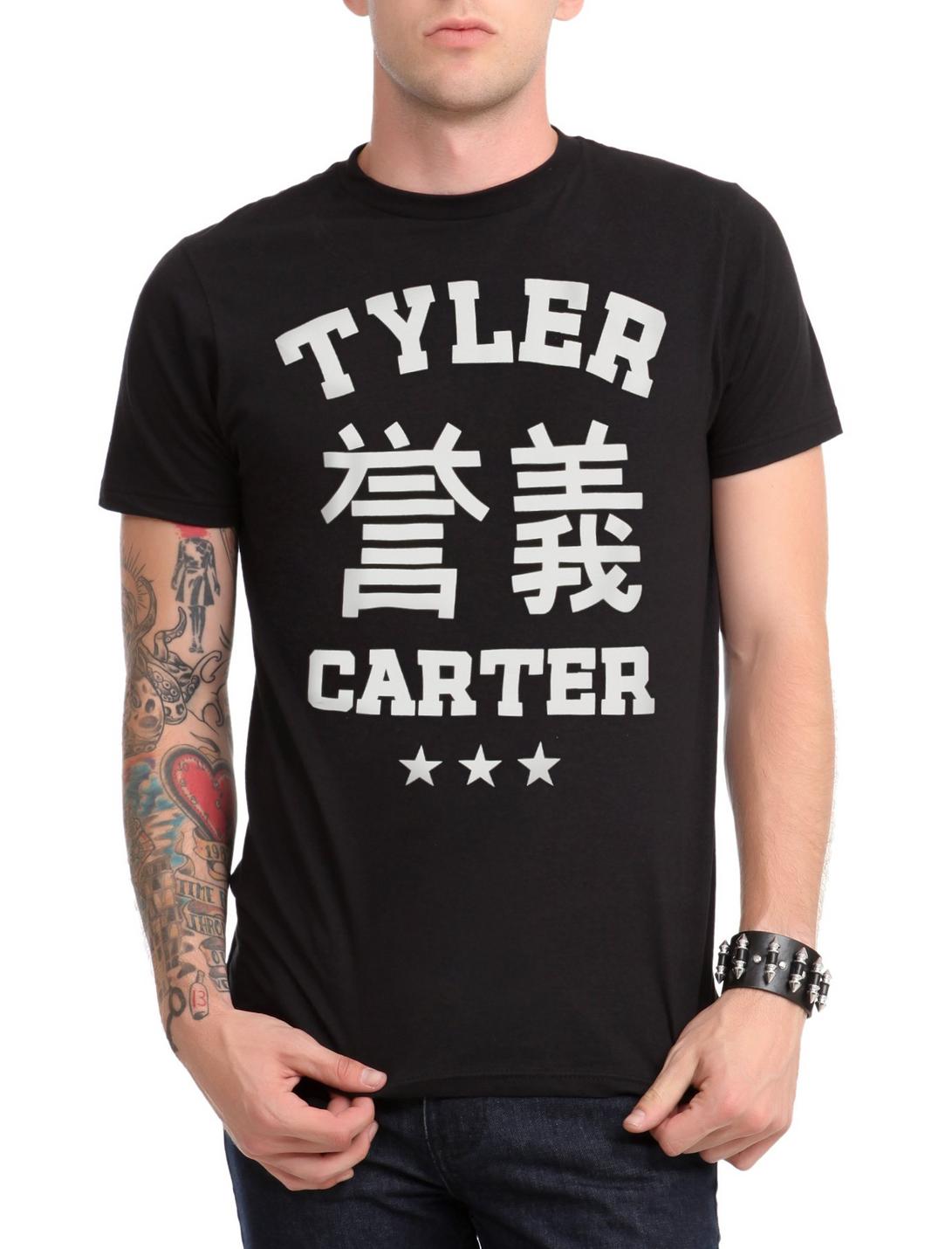 Tyler Carter Kanji T-Shirt, BLACK, hi-res