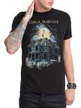 Circa Survive House Moon T-Shirt, BLACK, hi-res