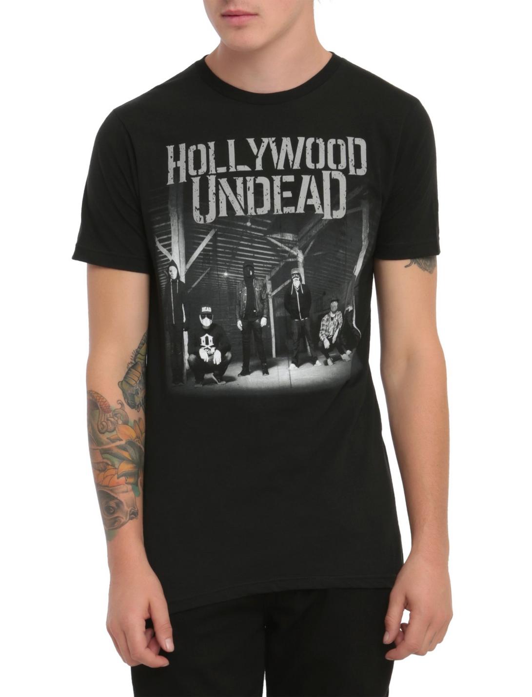 Hollywood Undead Day Of The Dead T-Shirt, BLACK, hi-res