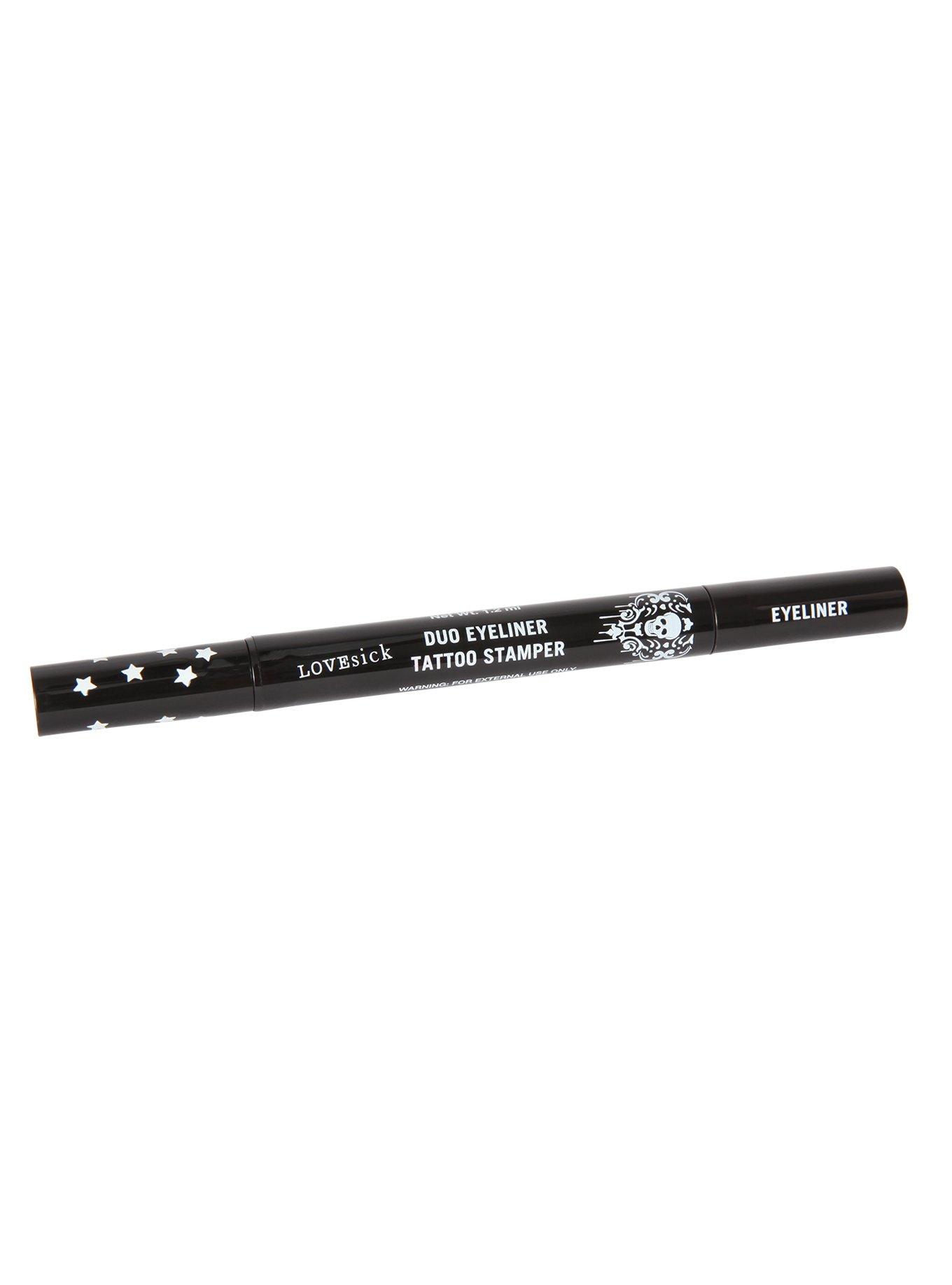 LOVEsick Black Eyeliner Star Tattoo Stamper Duo, , hi-res