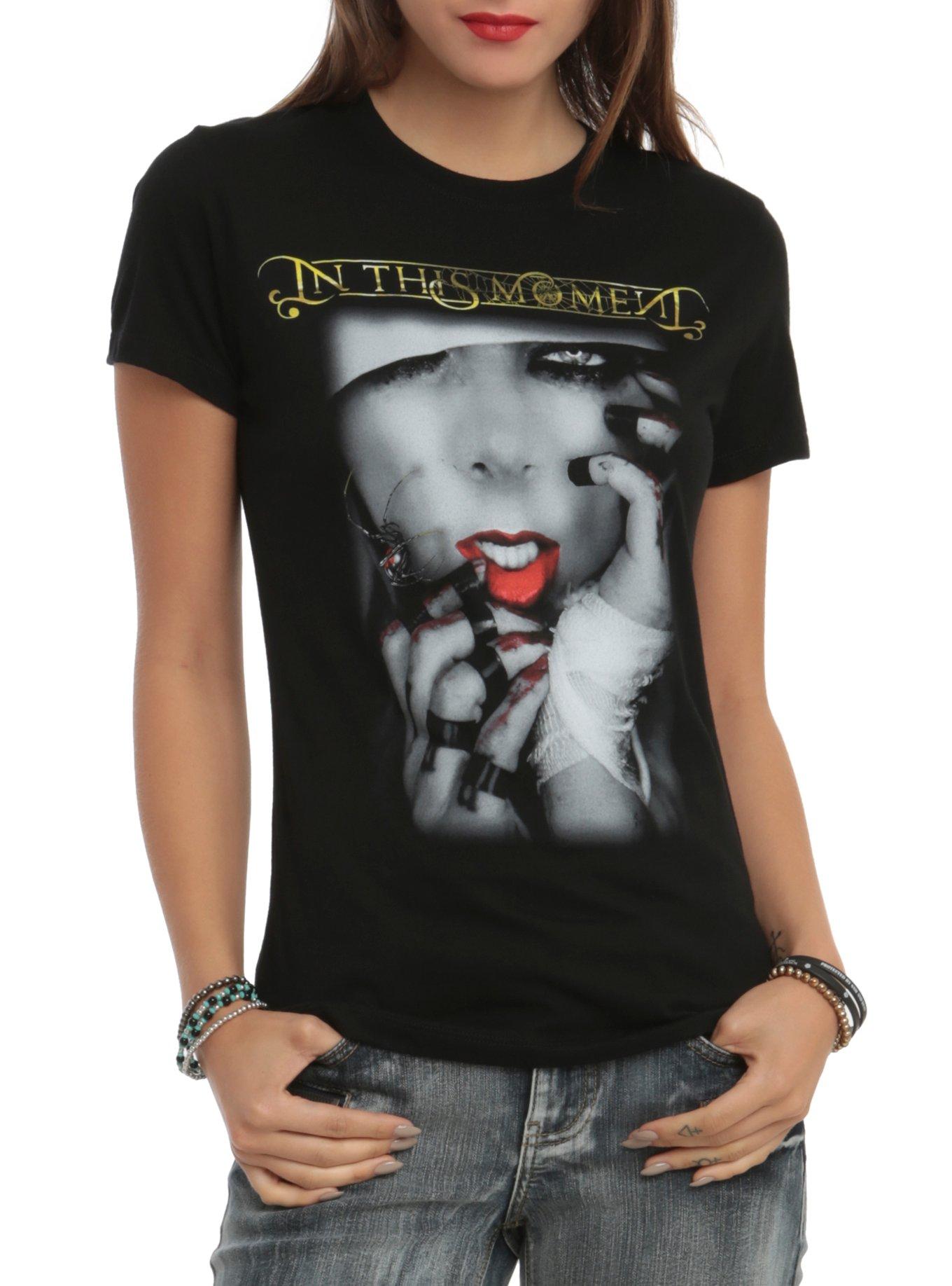 In This Moment Bandages Girls T-Shirt, BLACK, hi-res