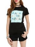 Walk The Moon Arrow Logo Girls T-Shirt, BLACK, hi-res