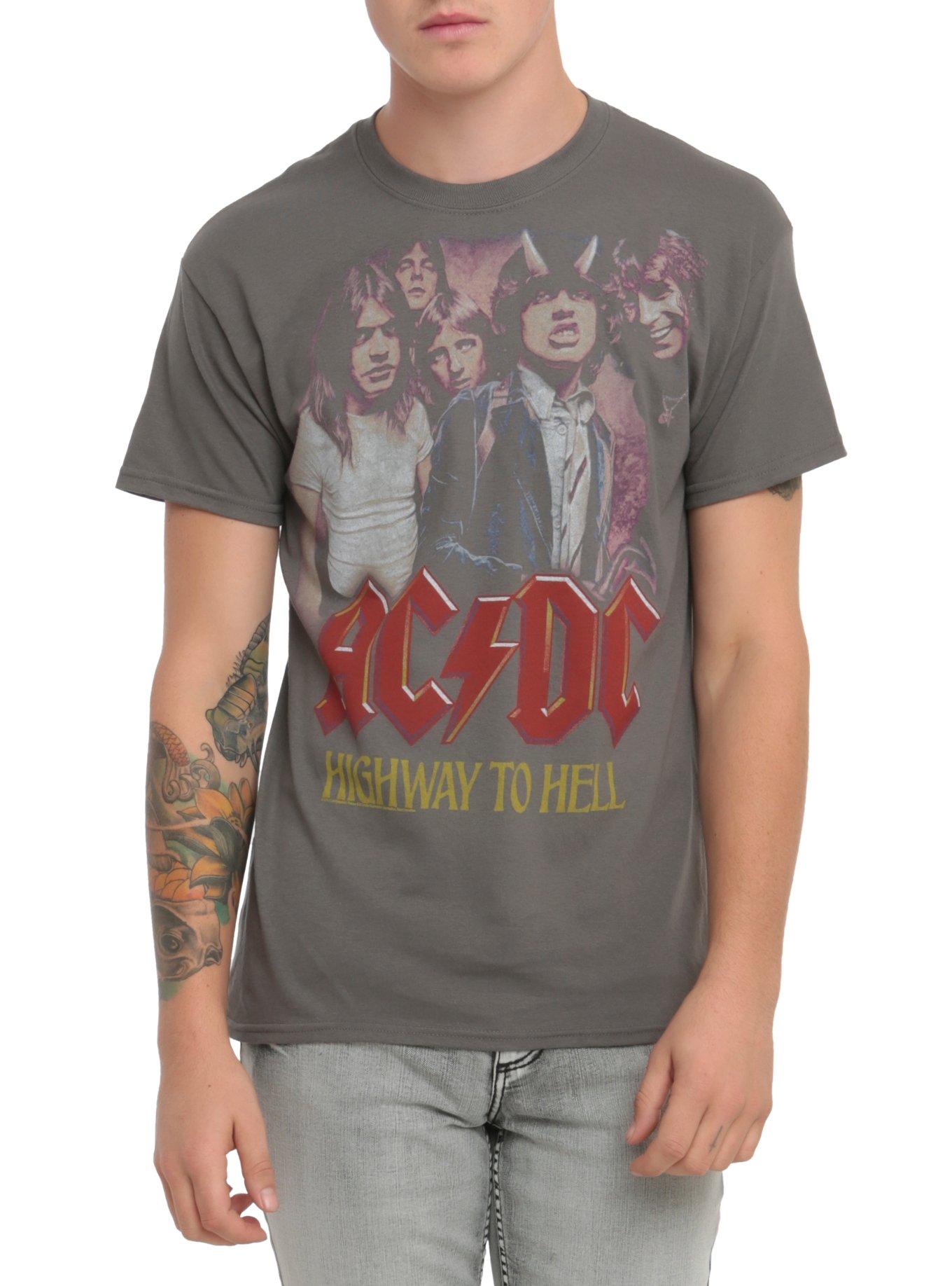 AC/DC Highway To Hell T-Shirt, BLACK, hi-res