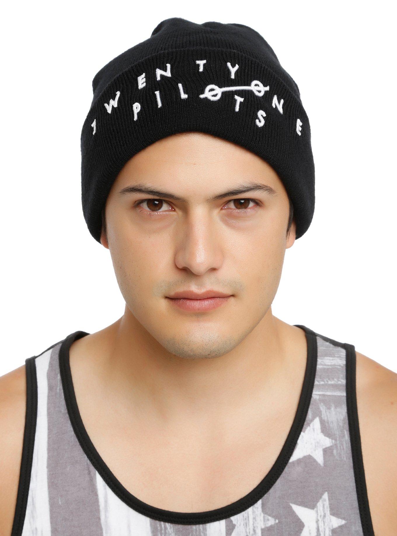 Twenty One Pilots Logo Watchman Beanie, , hi-res